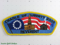Click to enlarge Cradle of Liberty 2008 Reverent